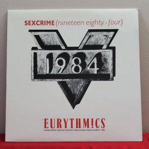 VINTAGE 1984 EURYTHMICS, SEX CRIME 12" E.P.!!!